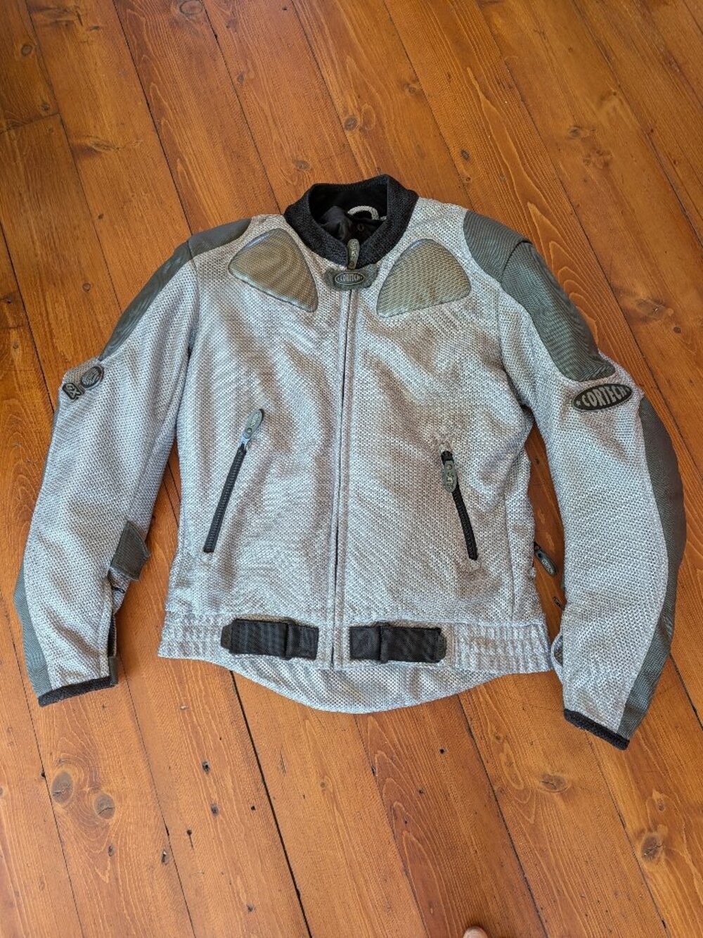 Cortech GX by Tour Master Women's Medium (10/12) Mesh Motorcycle Jacket — Silver